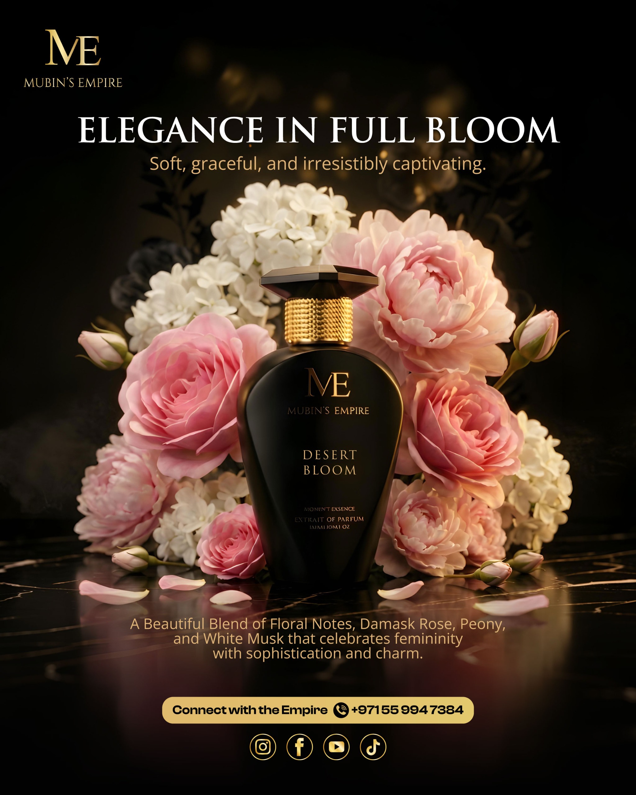 Desert Bloom luxury perfume for women from Dubai